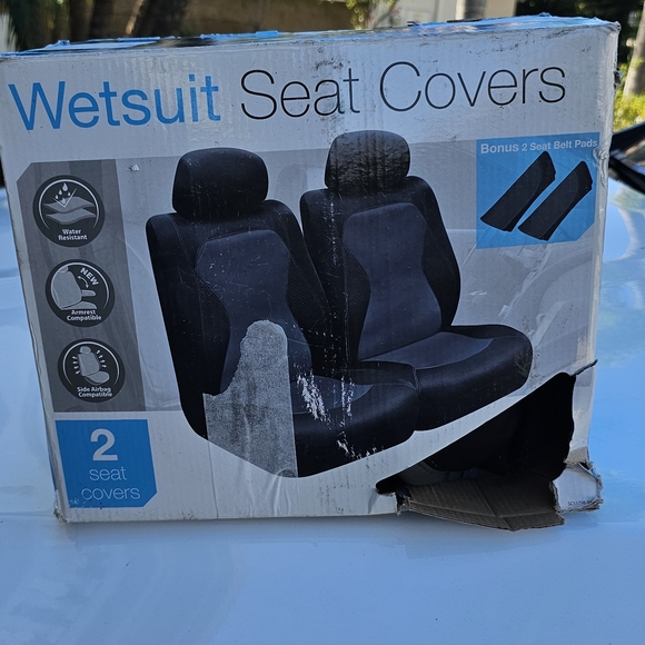Wetsuit Seat Covers - Black - Picture 2 of 3